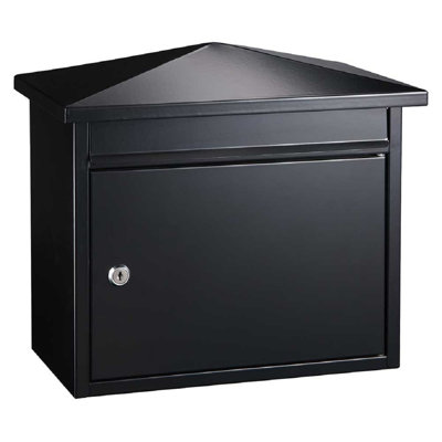 Wall Mounted Lock Box With Combination - 1.2mm Heavy Duty Steel Extra Large Mailbox - Theft Proof Mailbox For Night Key, Deposit, Money, Cash