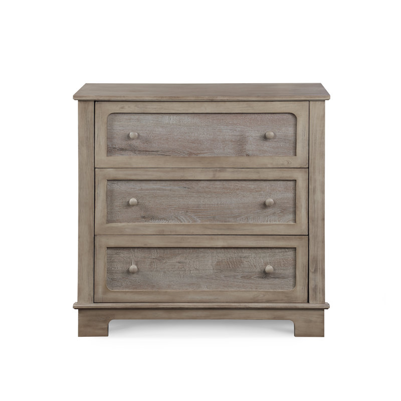 Commode 3 tiroirs Grayson, Alpin rustique