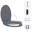 Crete Soft-Close Elongated Standard Toilet Seat-19550487