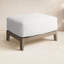 La Jolla Outdoor Teak Ottoman