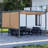Aoodor Aluminum Pergola with Canopy-90610975-92371647