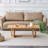 Tariffville 47-inch Rectangle Solid Wood Rattan-style Woven Coffee Table-64499625