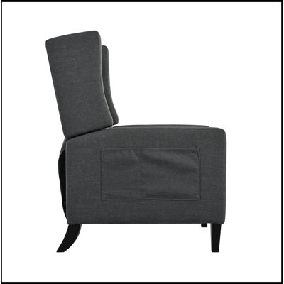 Adjustable WingBack Costillo Chair. with Foldable Side Table and USB Charging ports