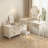 Ivory Extendable Solid Wood Makeup Vanity Vanity