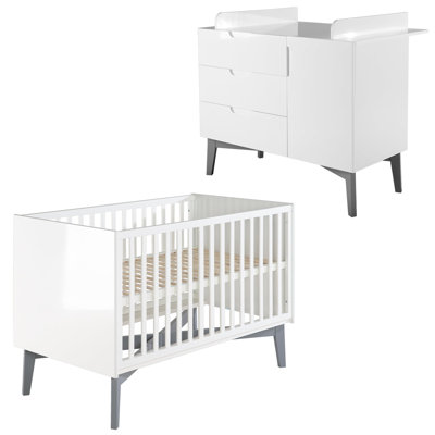 Convertible 2 -Piece Nursery Furniture Set