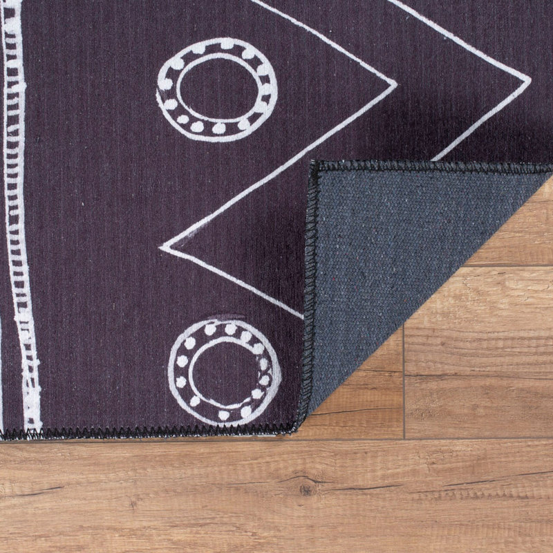 Tapis de couloir doux et durable, 100% polyester, 29,5 po x 59,1 po | Densité de 1850 g / m², hauteur des poils de 0,16 pouce | Polyester recyclé, lavable à la machine à 30 ° C | Idéal pour les vestibules et les espaces de vie