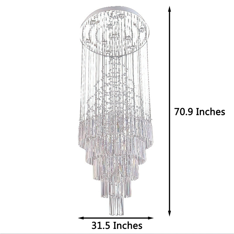 Evagelos Tiered Chandelier