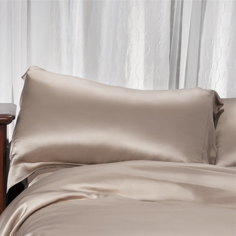 Aus Vio SILK PILLOW CASE, Queen, Dawn