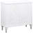 Angus White 2-Door Mandala Accent Cabinet Distressed