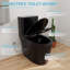 1.1/1.28 GPF Dual-Flush Elongated One-Piece Toilet, Water Sense Certified, Comfort Chair Height with Antimicrobial Glazed Surface (Seat Included)-89181560-121283082