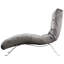 Rye Upholstered Velvet Fabric Chaise Lounge with Adjustable Backrest-1915716559-1915716545