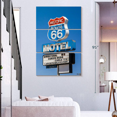 Mehar Route 66 Motel Sign