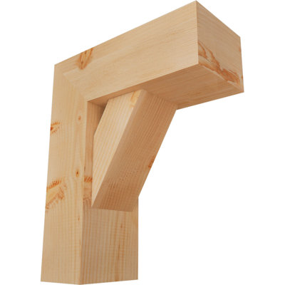 Traditional Block Bracket w/ Offset Brace