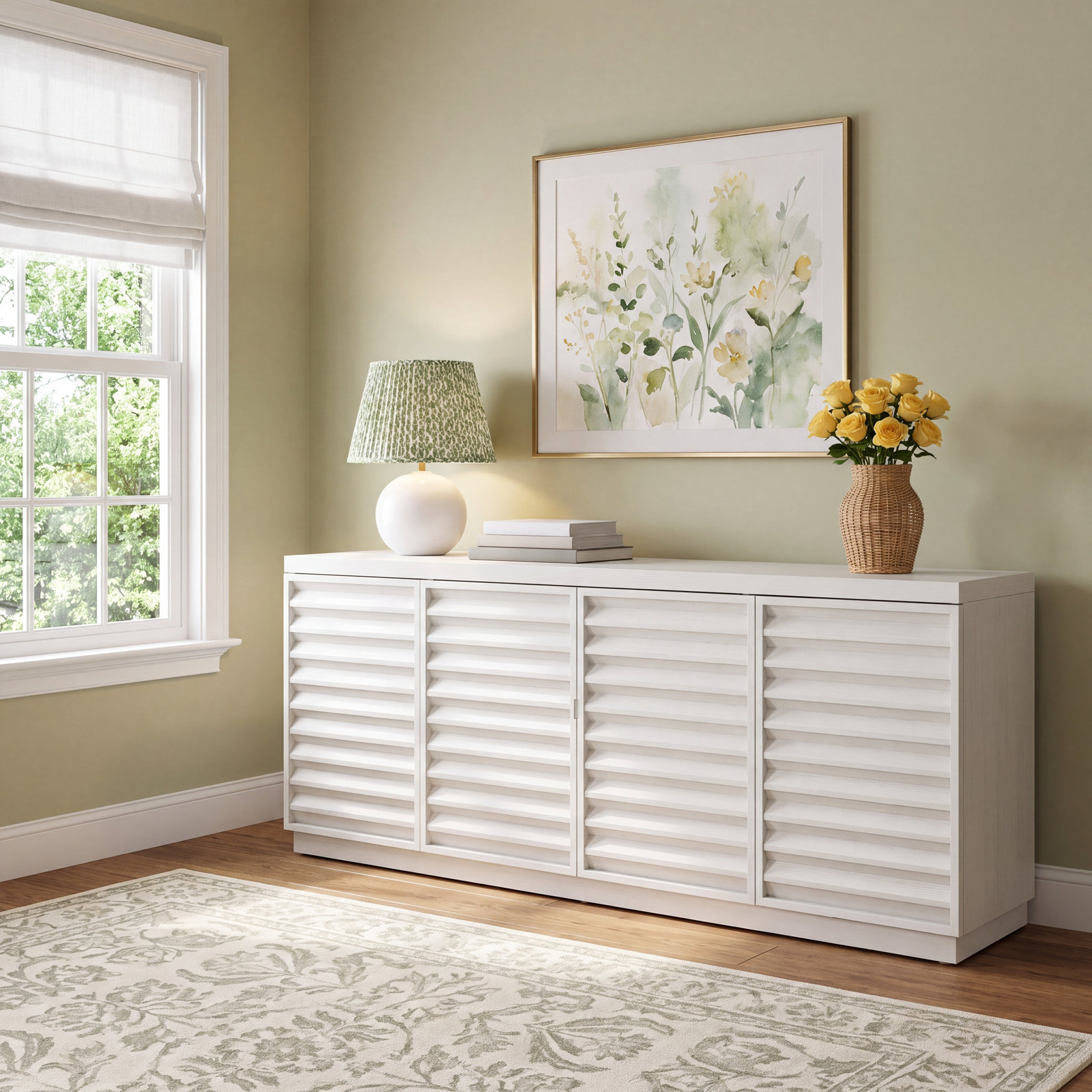 Queensland 82" Oak Credenza