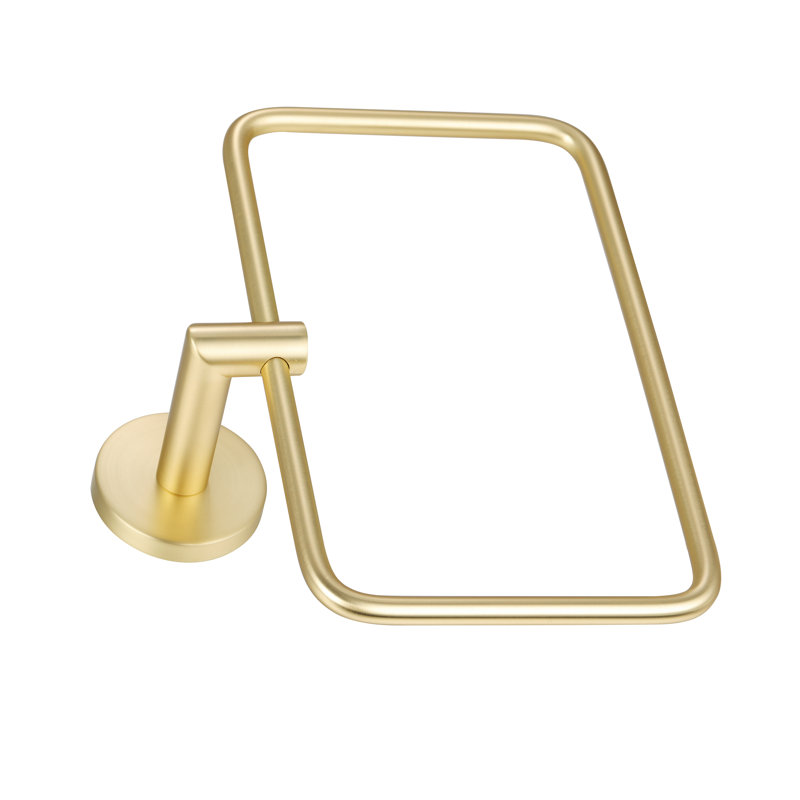 Arcadia - Towel Ring, Satin Brass