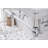 Ellie 33" Tall Stone Oval Console Bathroom Vanity with Faucet and Overflow-619023240