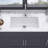 32'' L Single Bowl Quartzite Kitchen Sink-99823468