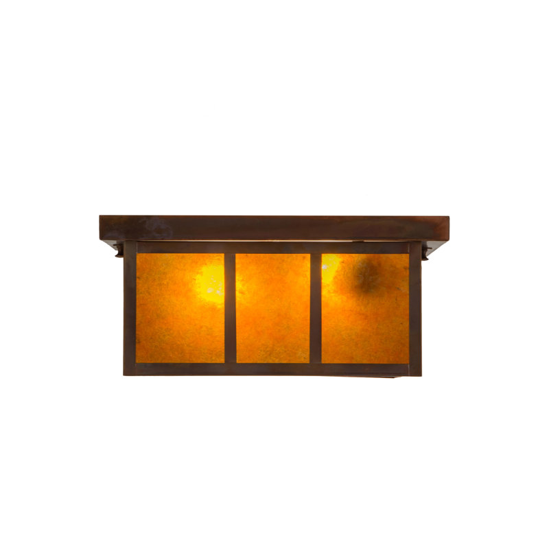 Hyde Park Mission 2 - Light Outdoor Flush Mount