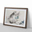 Fat Cat by Ren Yi - Picture Frame Painting Print-55535824-55535827
