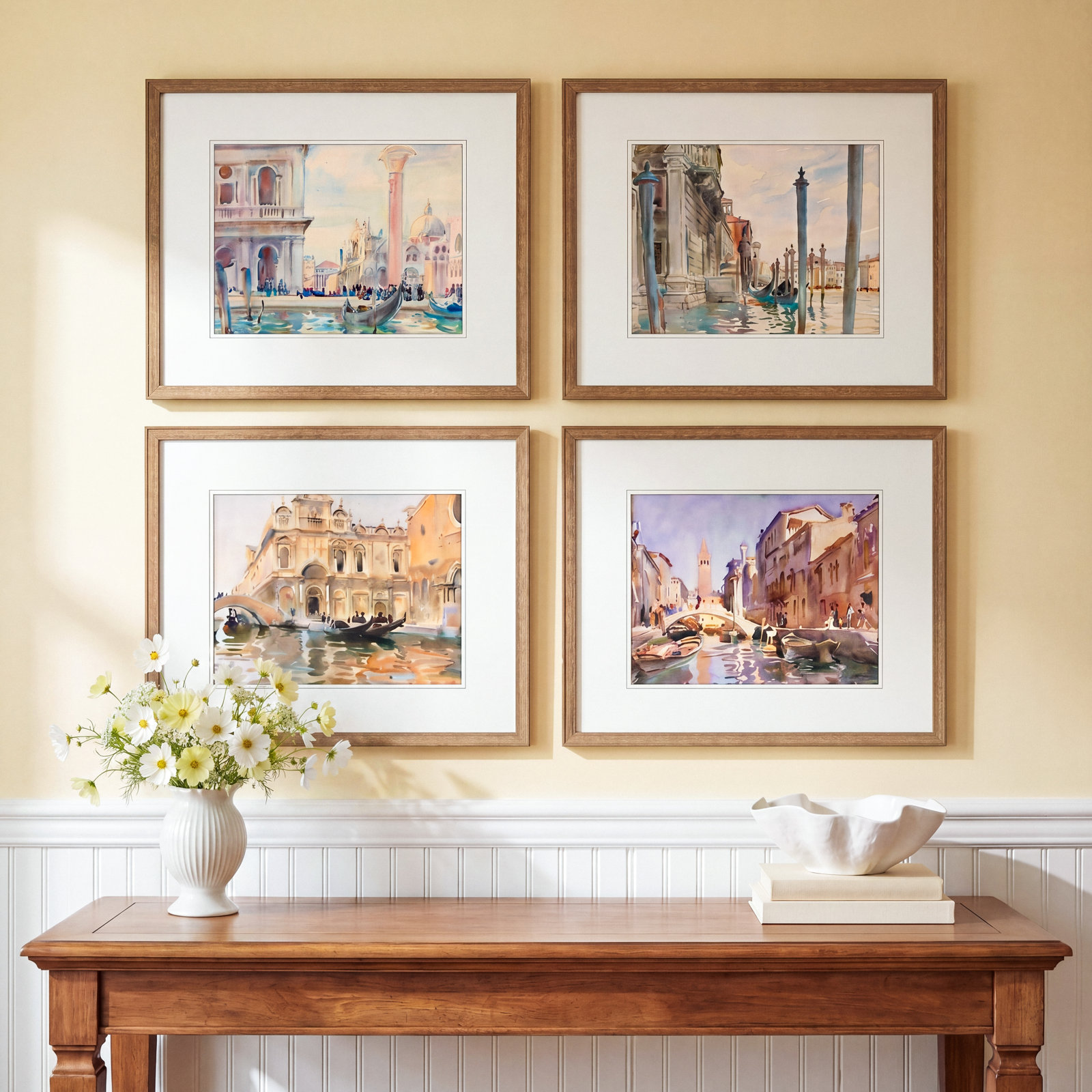 Sargent "Venice" 4-Piece Print Set