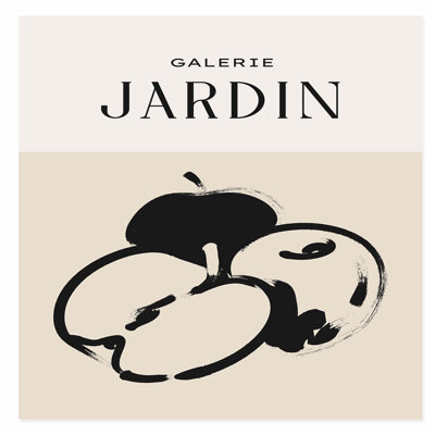 Nourriture et cuisine, Le Jardin, impression d'art moderne sans cadre