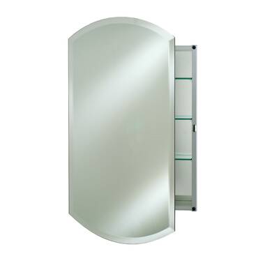 Ebern Designs Lablanc 16'' W 26'' H Recessed Frameless Medicine