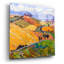 «Tuscany Rolling Hills» par St. Hilaire Elizabeth, art mural en verre acrylique-1000423375