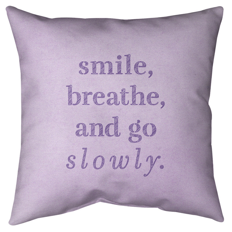 Coussin de sol, 28 po x 28 po, Mauve