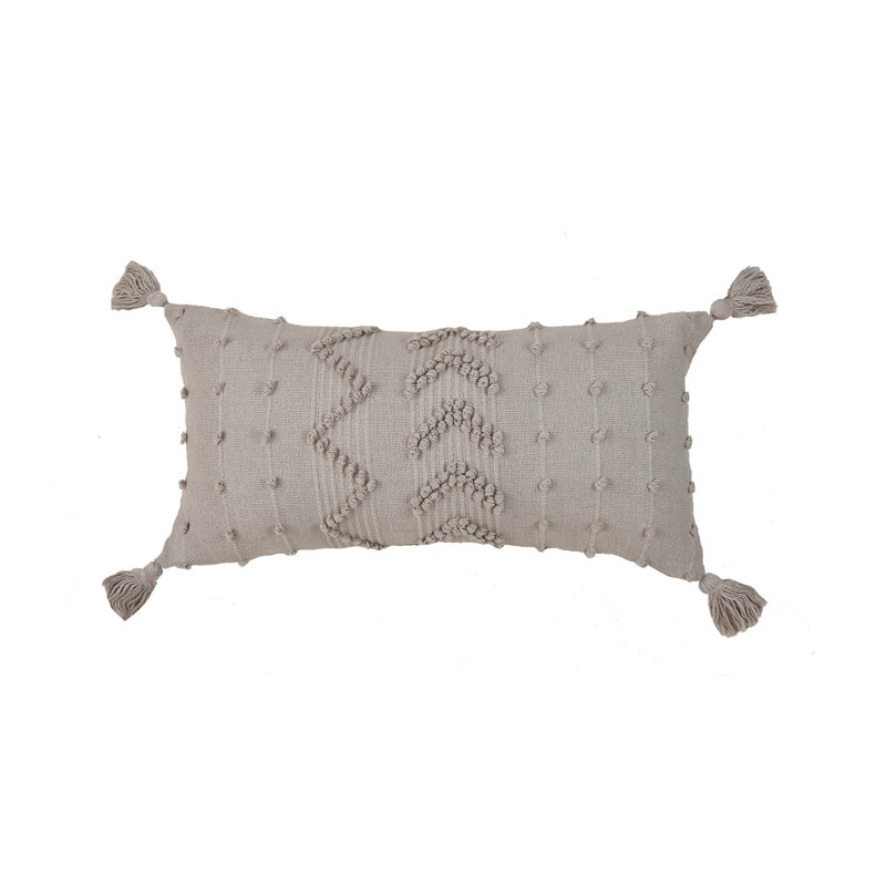 Coussin décoratif en coton, Beige