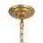 Luxury 6 - Light Basket Crystal Floral Glass Chandelier