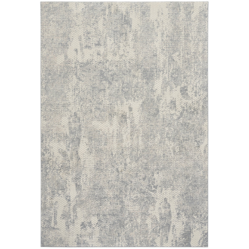 Zellmer Machine Woven Light Grey Indoor Rug, Rectangle 160 x 221cm