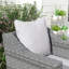 Coussins de chaise d'extérieur avec dossier pour patio de jardin, gris clair-559771298