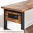 360° Rotating Sofa Side Table with Charging Station, Swivel End Table Featuring Extra Storage Bag and 6 Lockable Swivel Wheels for Bedroom and Living Room-1329257068