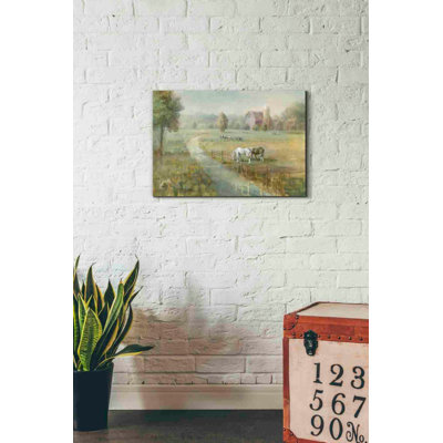 «Tranquil Farm» par Danhui Nai, art mural sur toile