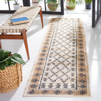 Juraj Flat Weave Jute Southwestern Rug