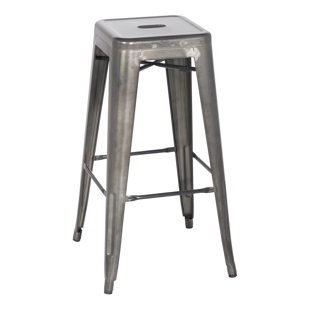 Tabouret de bar en métal 94115 (Ensemble de 4)
