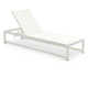 79" Long Reclining Single Chaise with Cushions