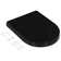 VidaXL Toilet Seat Soft Close Toilet Seat with Quick-release Design Square