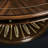 Extendable Mahogany Round Solid Wood Dining Table