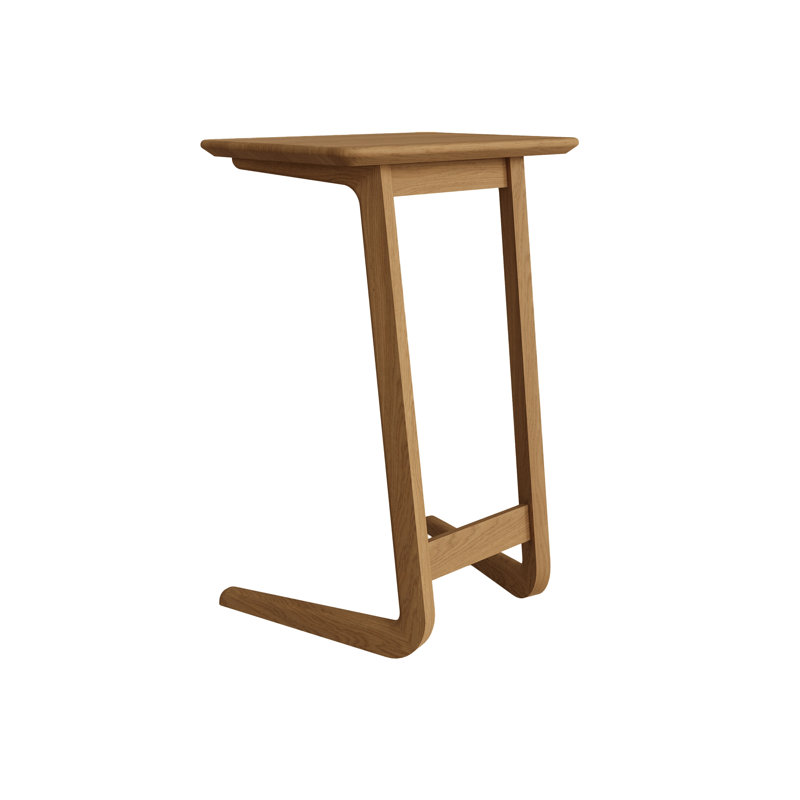 Claiborne Solid Wood C Table End Table