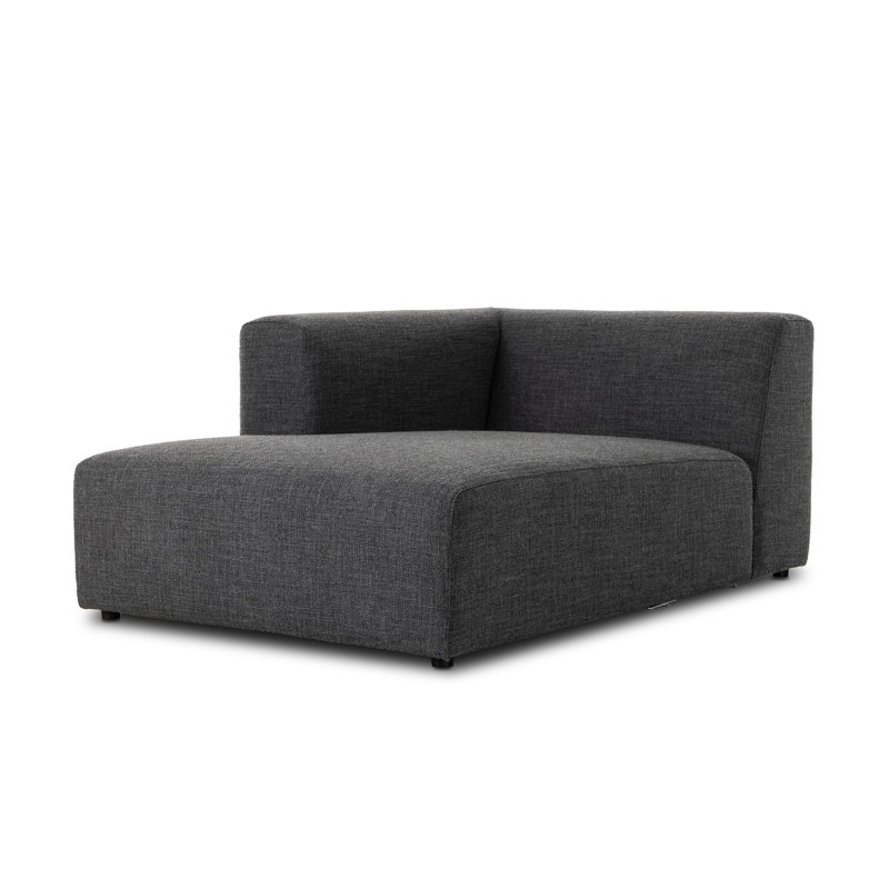 Chaise longue Sloan LAF gris anthracite PC-Saxon