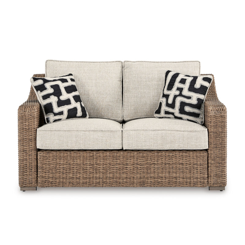 Causeuse d'extérieur avec coussin Danny