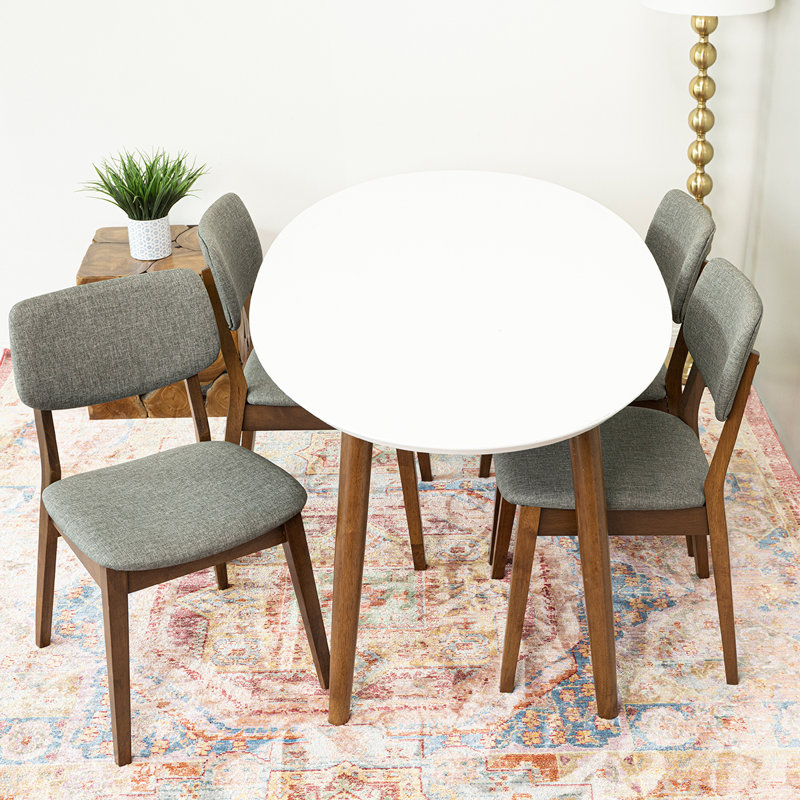 4 - Person Solid Wood Solid Wood Top Four Leg Dining Set