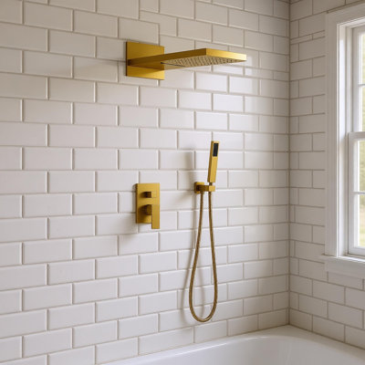 Complete Shower System with Rough in-Valve