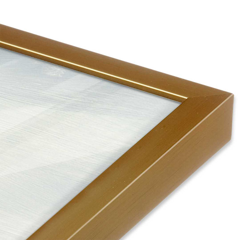 «Serene Valley Vista I» par Ethan Harper, reproduction d'art, H 30 po x l 40 po, Open Corner Framed Print without Mat Paper