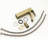 Geometric Shaped Brushed Gold Faucet - Handle, Bathroom Use Ceramic Filler, Basin Tap