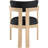 Phalan Vegan Leather Upholstered Dining Arm Chair-1708028895-1708028890