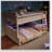 Full XL Over Queen Bunk Bed With Integrated Shelving, Color-Changing Lights And Pegboard-776886438-776886432