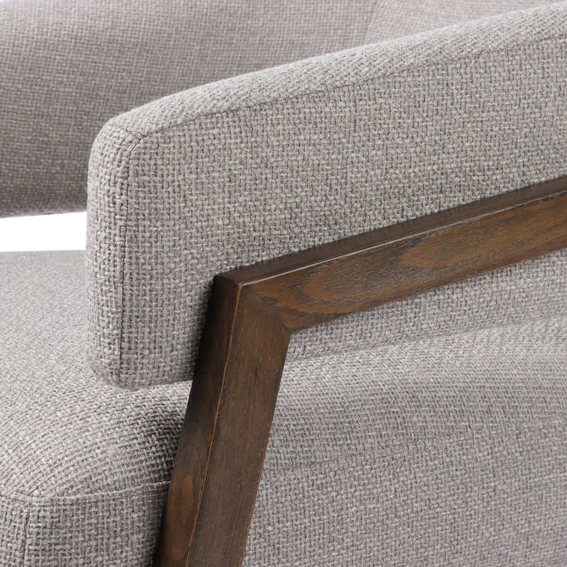Dexter Barrel Chair, Gibson Silver