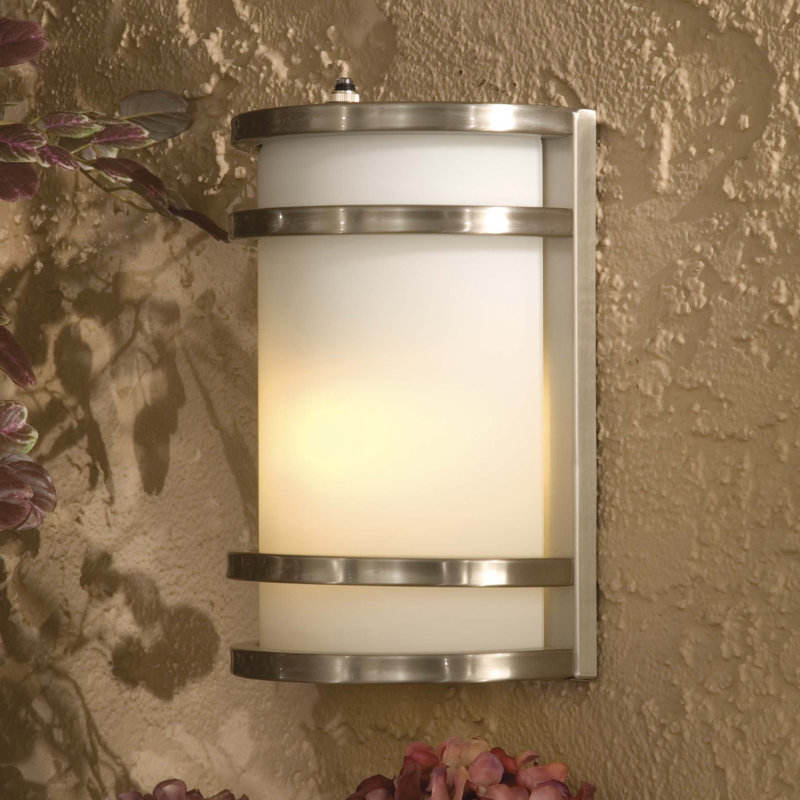 Janicki Wall Light, No, Stainless Steel